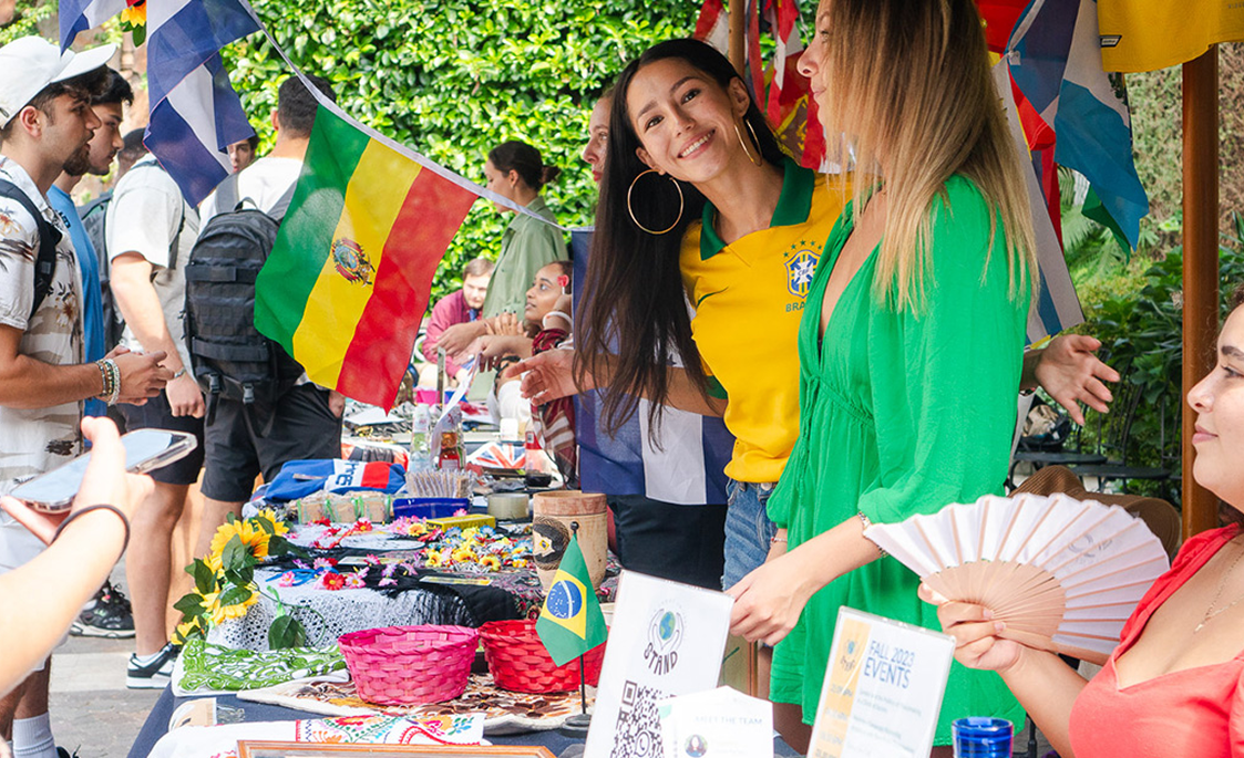 Student Club booth