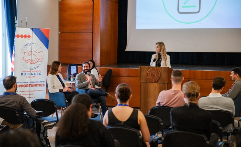 JCU Students presentation