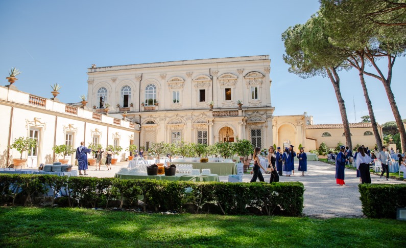 Commencement at Villa Miani