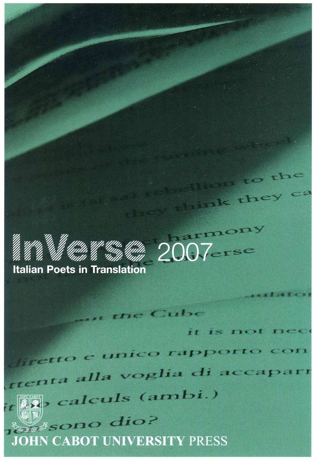  InVerse Italian Poets in Translation 2007