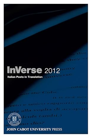  InVerse Italian Poets in Translation 2012