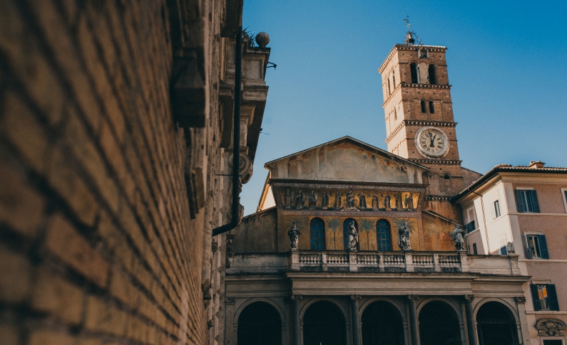 Santa Maria in Trastevere Church in Rome