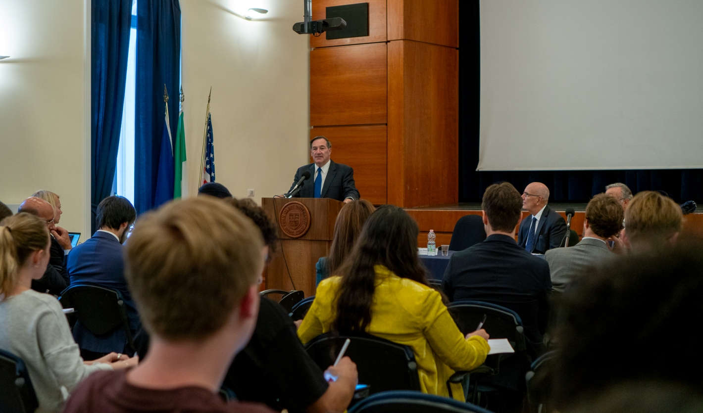 Italian and US Ambassadors Discuss Transatlantic Relations at JCU