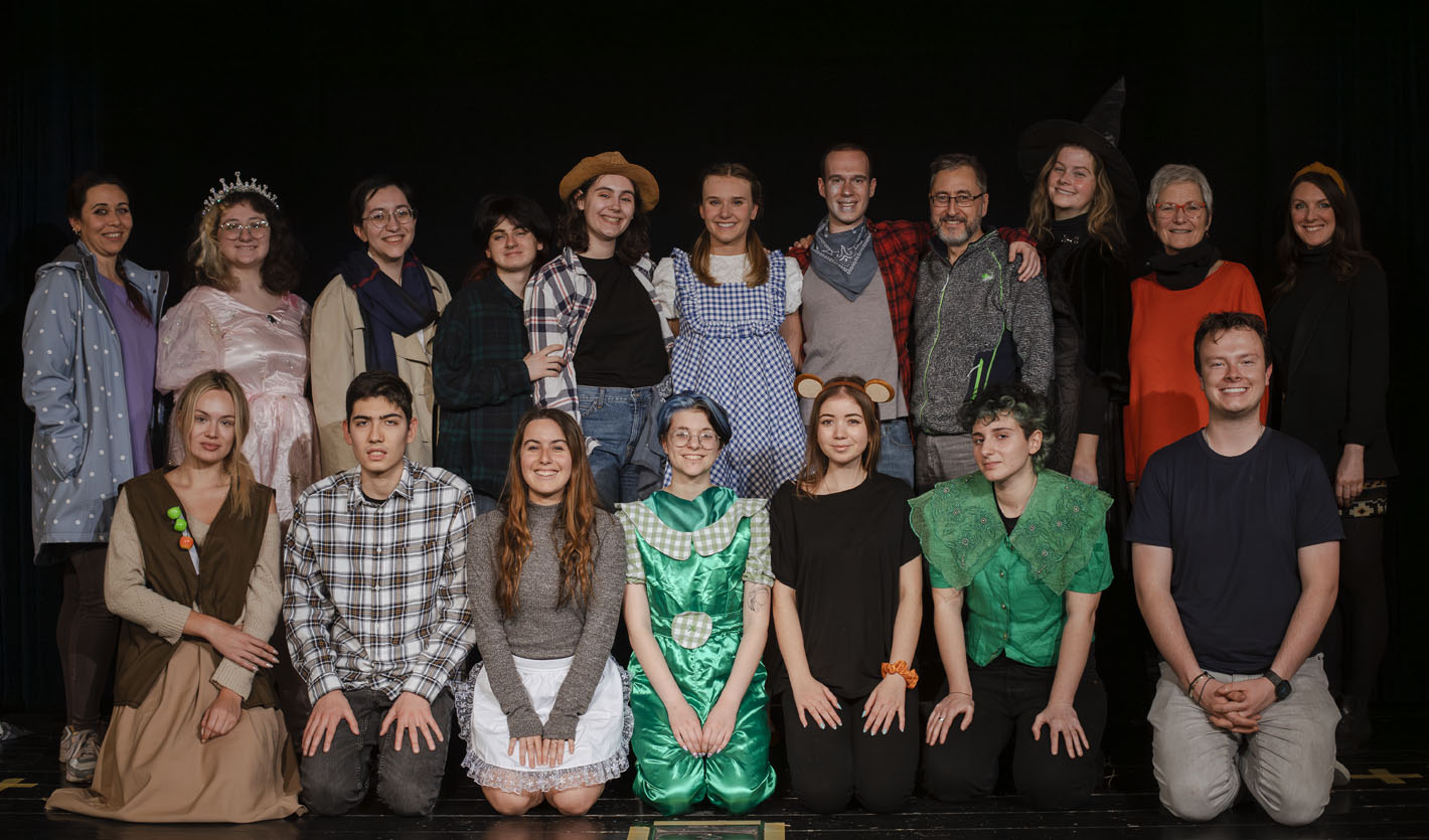 The cast of The Wizard of Oz