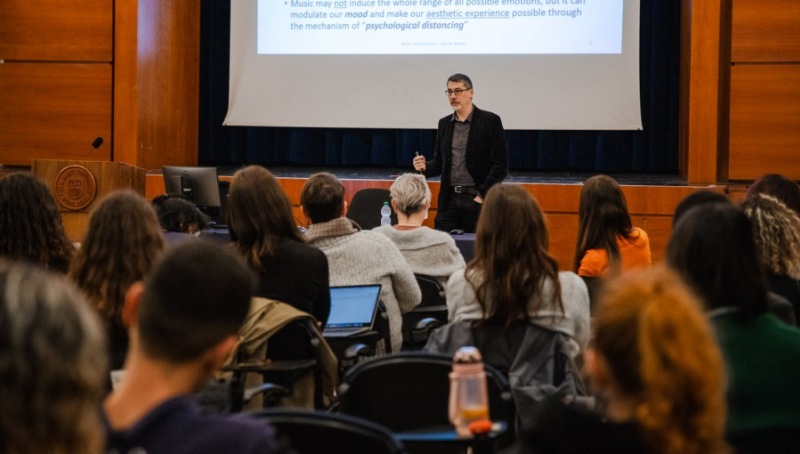 “How Does Music Make Us Emotional?” JCU Welcomes Professor Davide Nardo