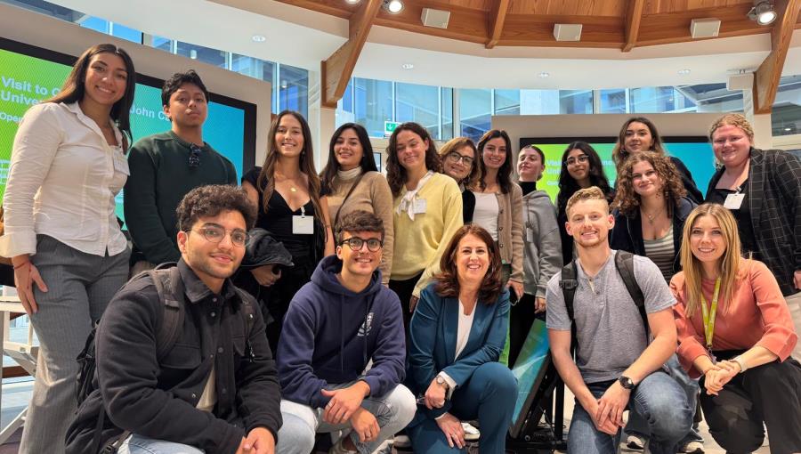 Students at the Patagonia store in Milan