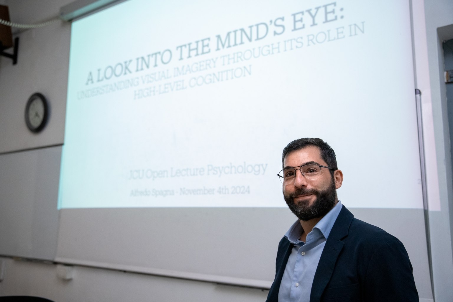 "A Look into the Mind's Eye" presented by Prof.Alfredo Spagna