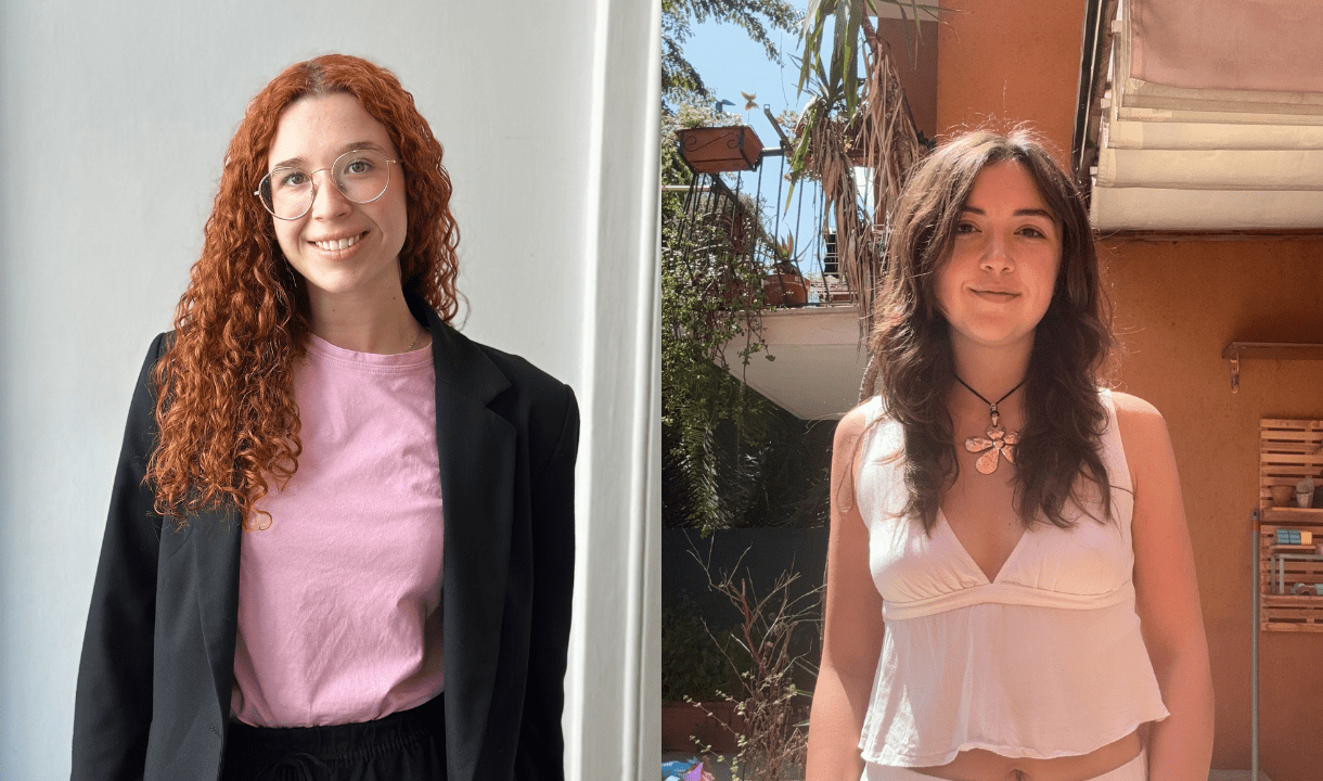 Spring 2025 Triggering Change winners: Michela Colarusso (left) and Nicolette Klibson (right)
