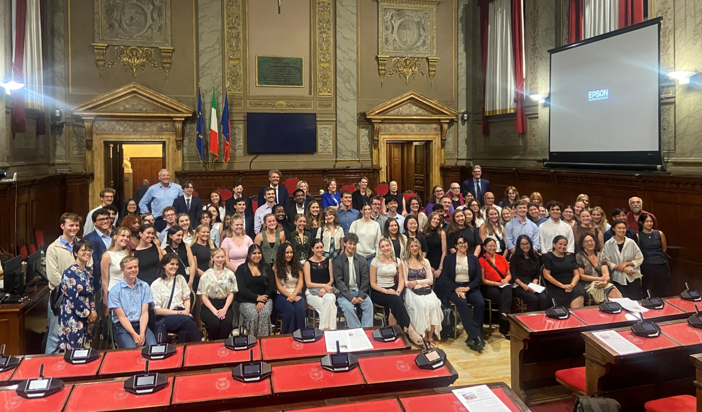 Participants of the AACUPI 2025 Welcome Day, including JCU's delegation of students and staff
