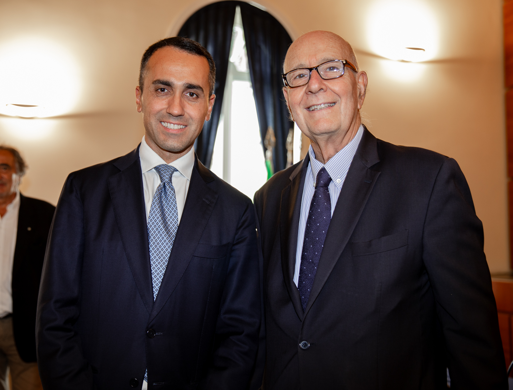 EU Representative Di Maio and JCU President Pavoncello