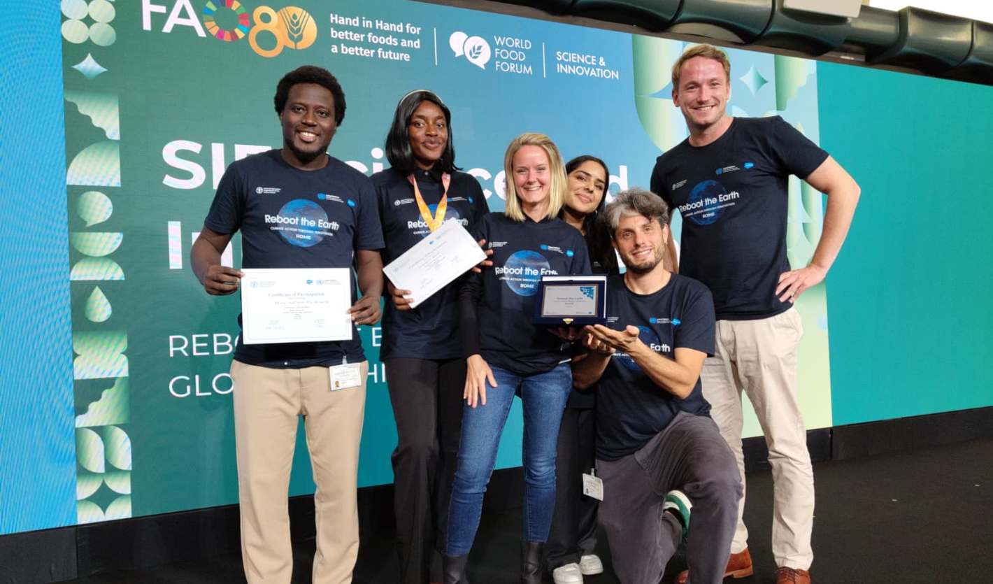 JCU Team Gets Second Place at FAO’s “Reboot the Earth” Hackathon