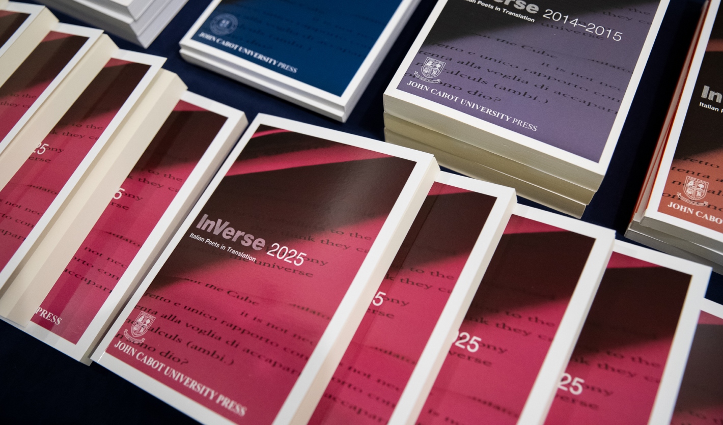 JCU Celebrates 20 Years of InVerse – Italian Poets in Translation