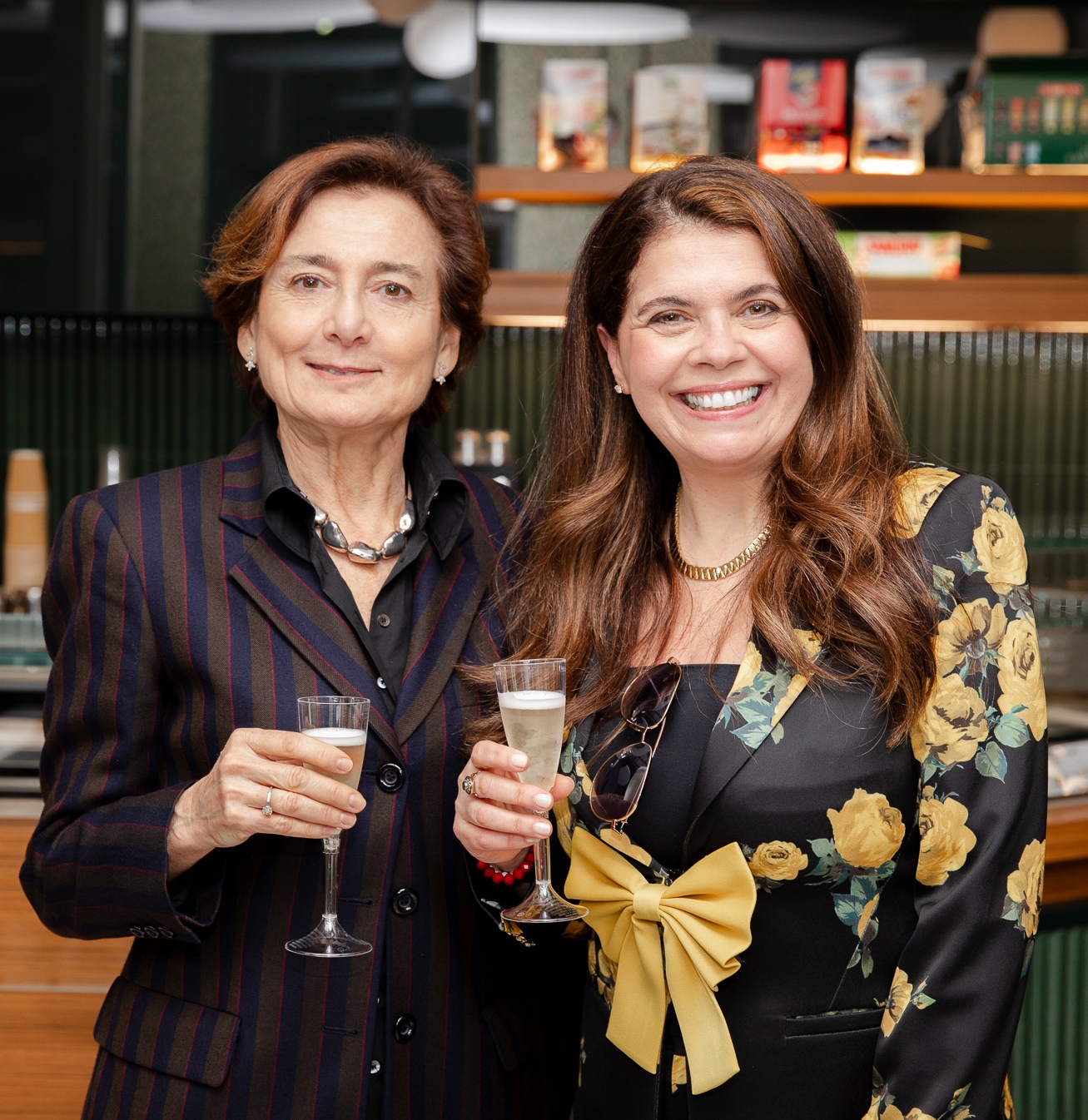 JCU Career Services Director Michele Favorite and Ornella Fado