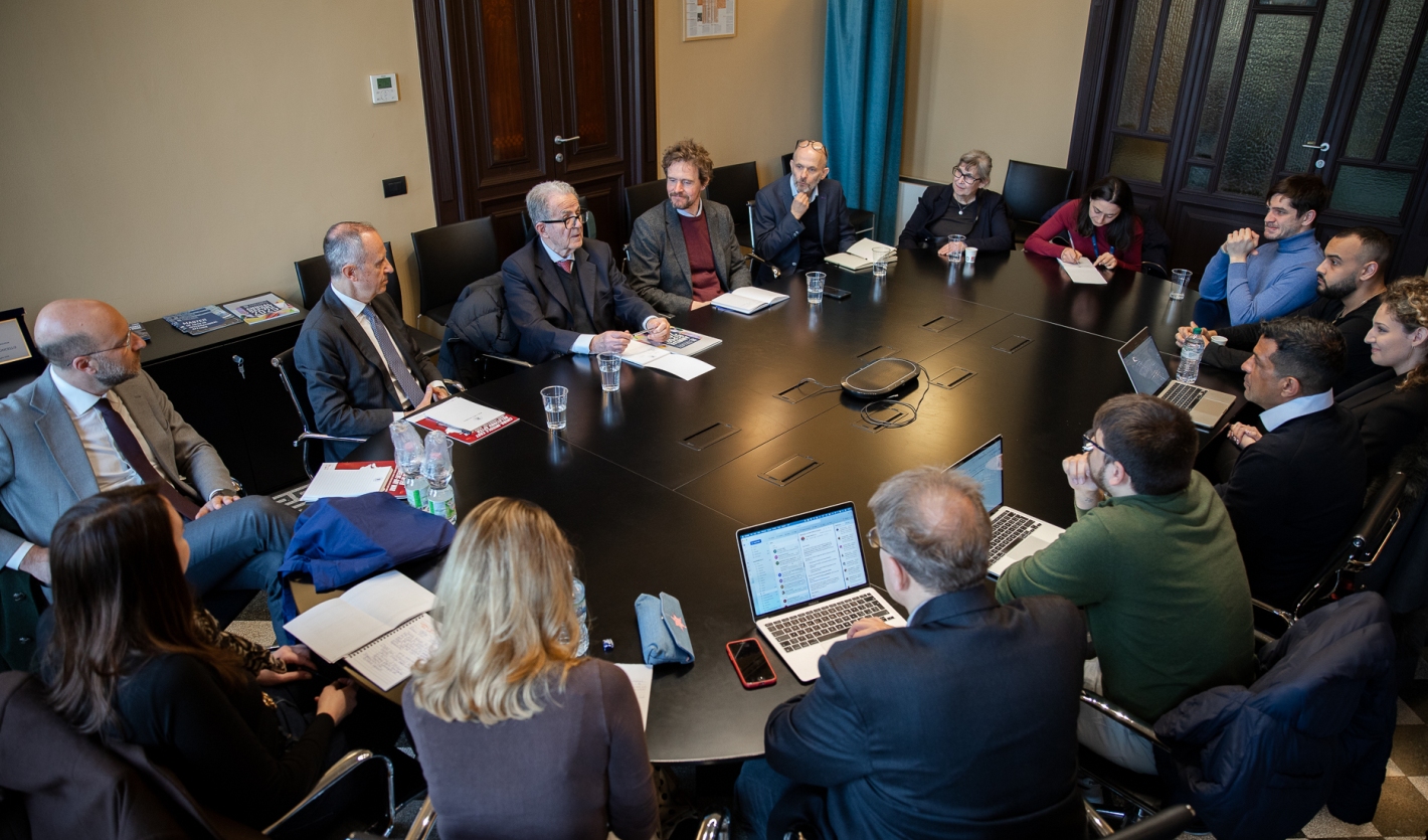 JCU Welcomes Former Prime Minister of Italy Romano Prodi for a Special Class with MA Students