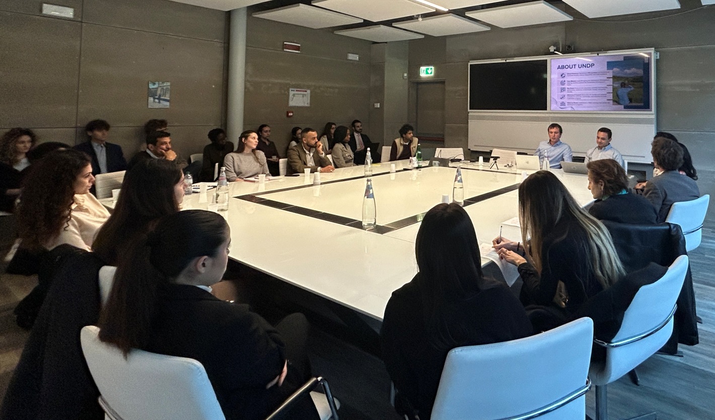 JCU Students Participate in Company Visit to the UNDP Rome Centre