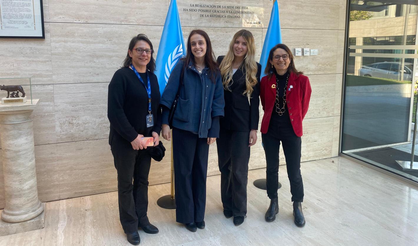 Shadowing at a UN Agency: JCU Students Explore International Finance at IFAD