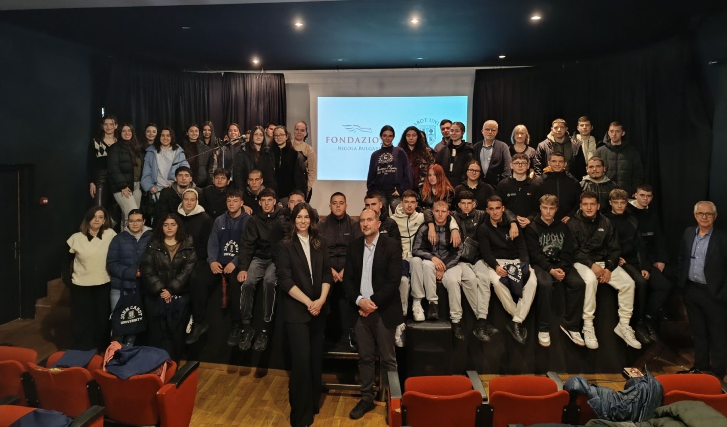 The Bulgari scholarship presentation in Paramythia, Greece