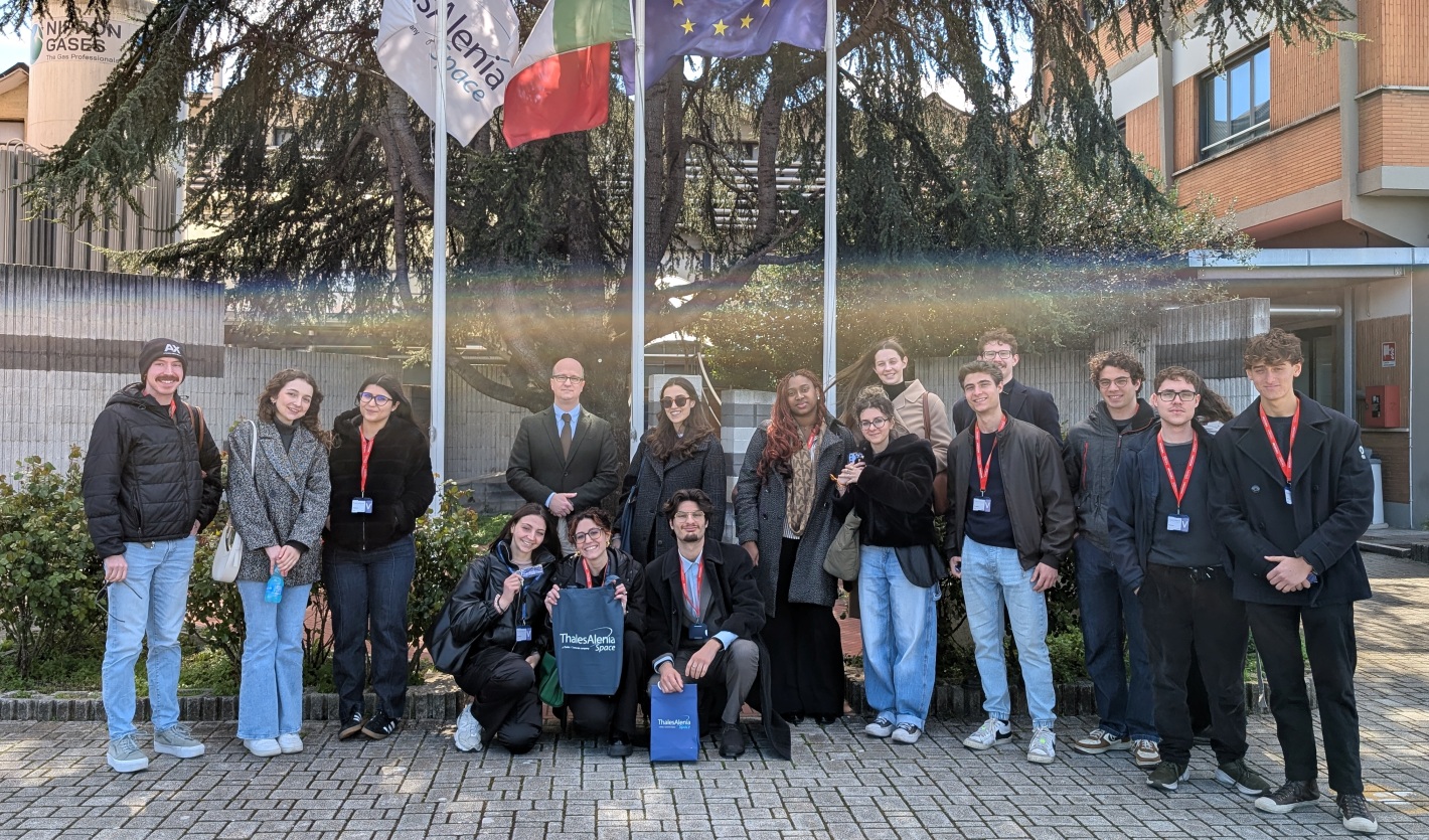 Inside the Space Industry: JCU Students Visit Thales Alenia Space in Rome