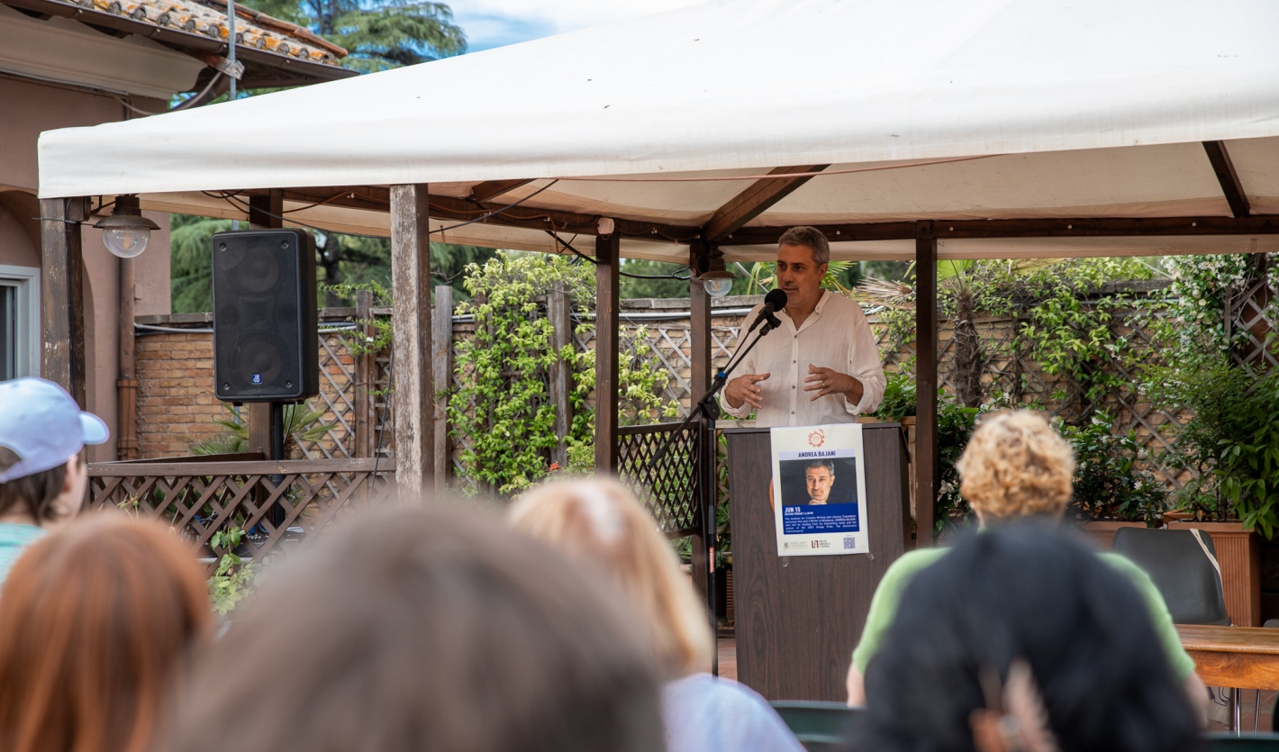 Be Uncertain, Read Poetry: JCU Welcomes Summer 2026 Writer in Residence Andrea Bajani