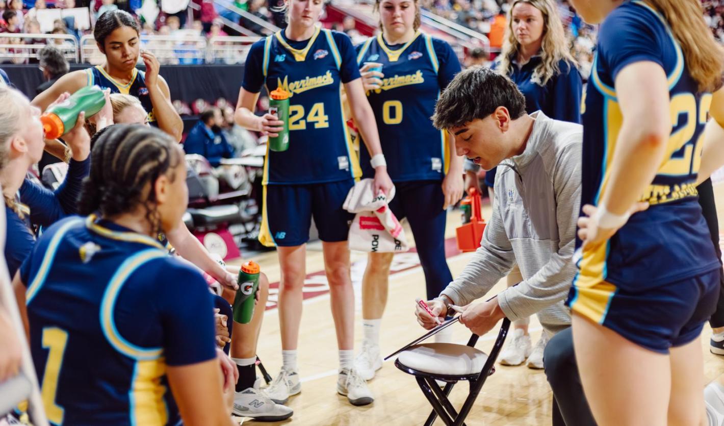 Claudio Buratti on the basketball court