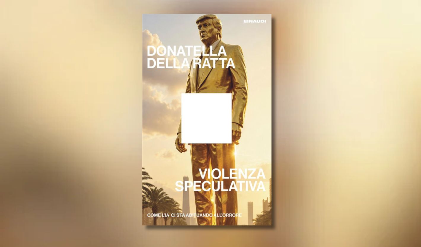 Italian cover for Donatella Della Ratta's book