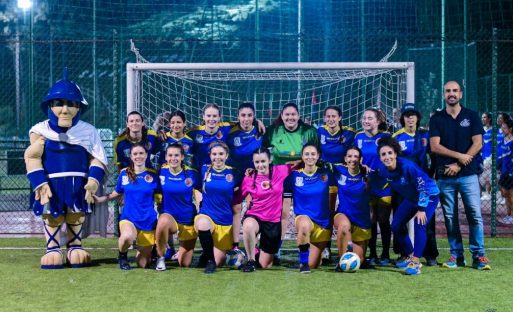 JCU's women's soccer team